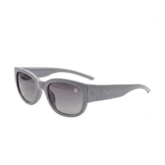 Frost Purple Sleek Oval Sunglasses (19445)