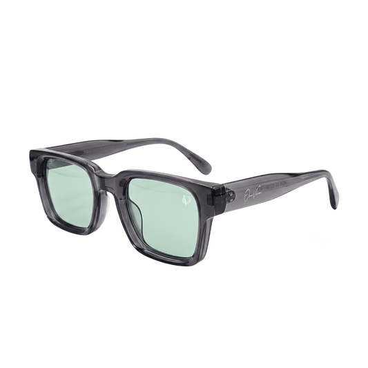 Urban Mist Transparent Grey Square Sunglasses (17028)