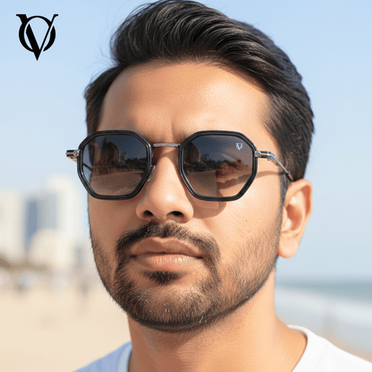 Noir Struct (Men Black Sunglasses) 2738