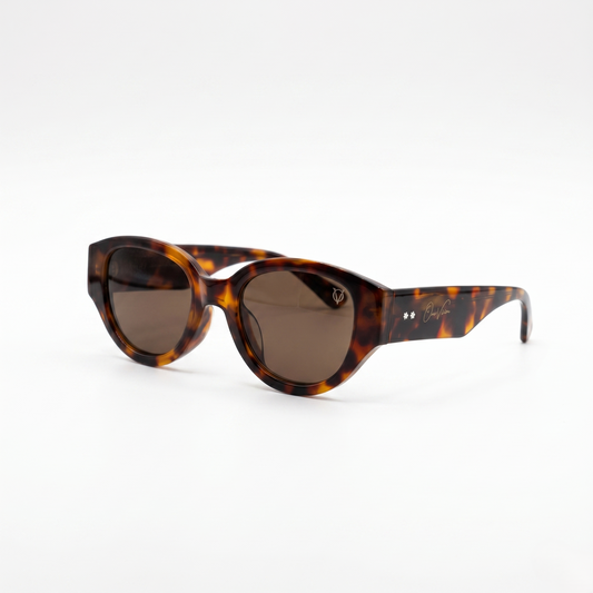 Amber Tortoise Elegance Sunglasses (17002)