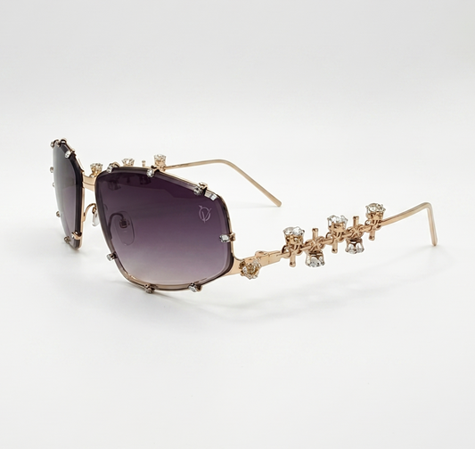 Crystal Royale Edge Sunglasses (81088)