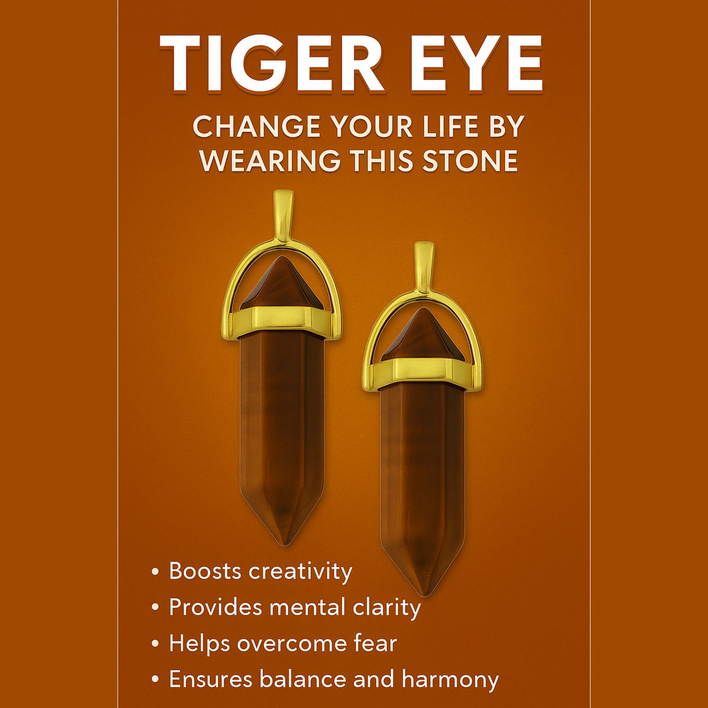 TIGER EYE NATURAL STONE