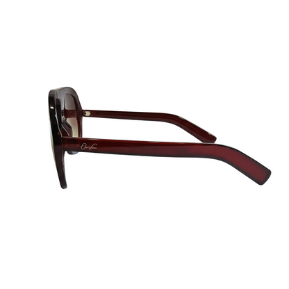 Polygon (Unisex Sunglasses 5701 Maroon)