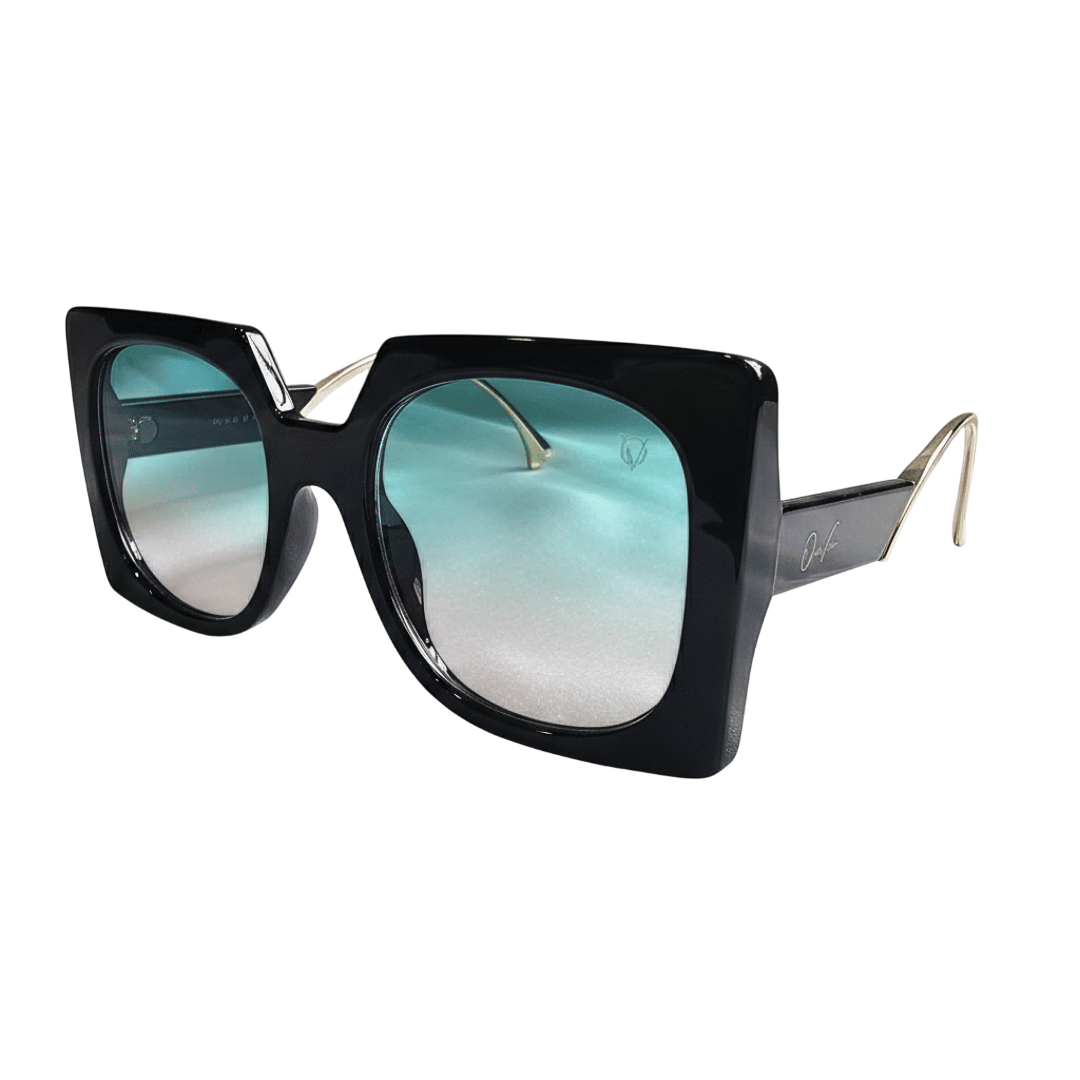 Arctic Noir Square (Women Sunglasses M6221 Black)
