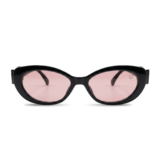 BowCharm Noir Sunglasses (T-57) Black-Pink