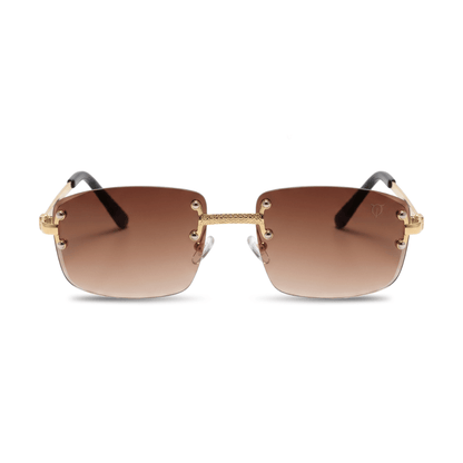 Golden Dusk Luxe Sunglasses  (S-003)