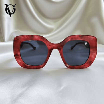 Ruby Vogue (Women Sunglasses M6252 Red)