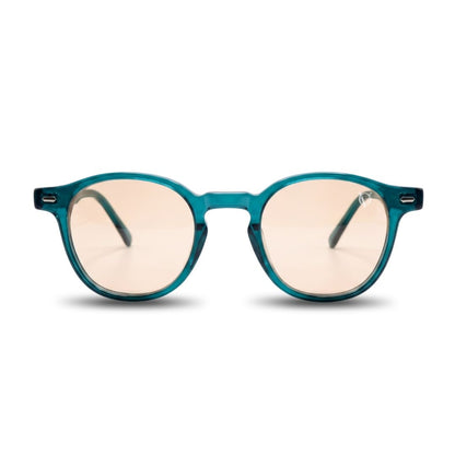 AquaFade Round Classic Sunglasses (1078) Green