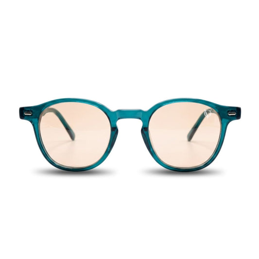 AquaFade Round Classic Sunglasses (1078) Green