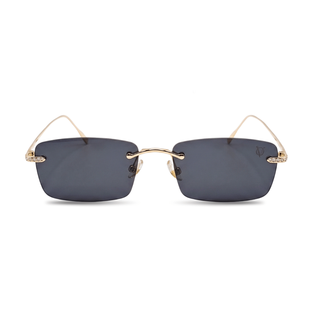 Midnight Slim Luxe Sunglasses (J038)