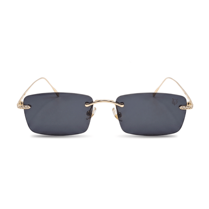 Midnight Slim Luxe Sunglasses (J038)