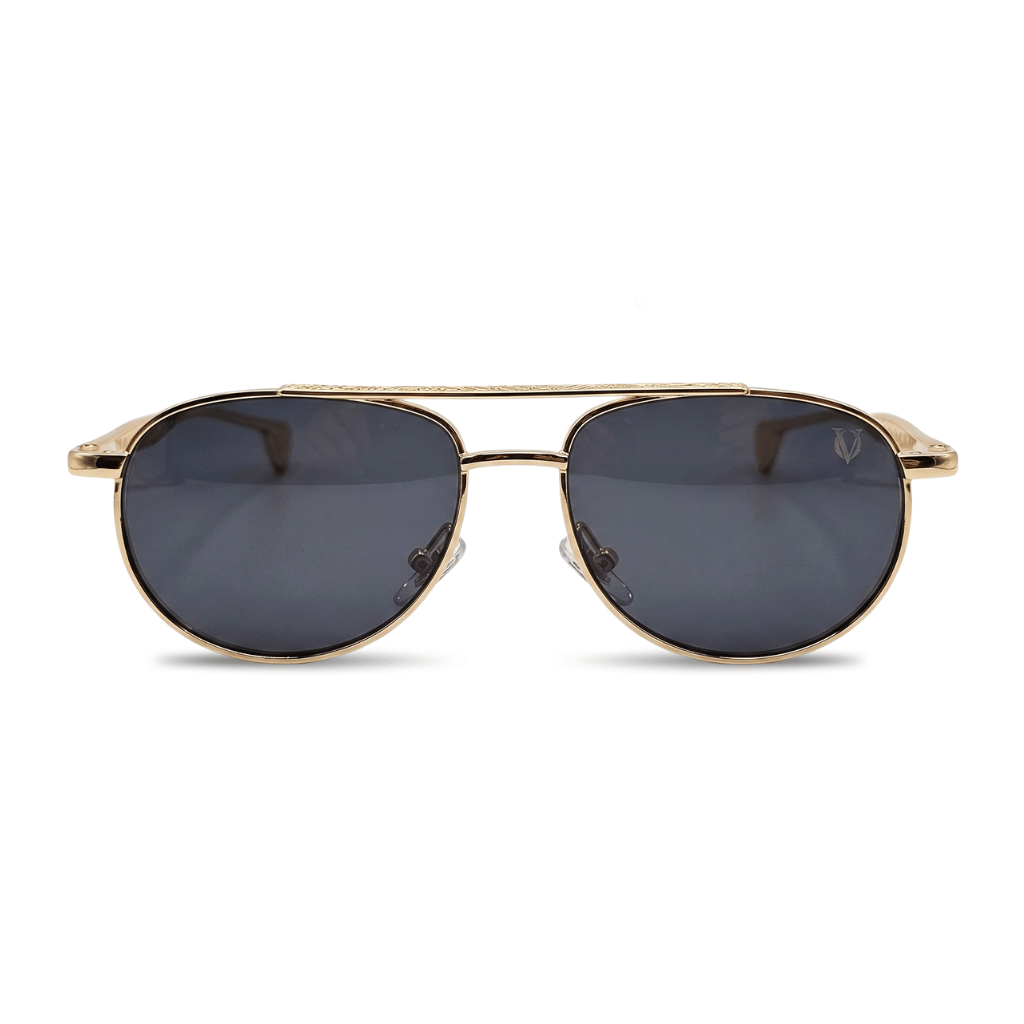 Aurora Gold Classic Aviator Sunglasses (58226)