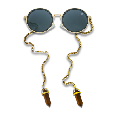 NOIR OVAL (GLD.C) T.EYE