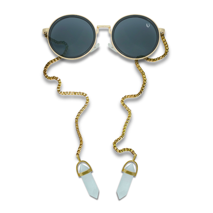 NOIR OVAL (GLD.C) SPHATIK