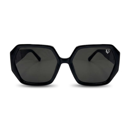 Midnight Bold Square Sunglasses (17025)