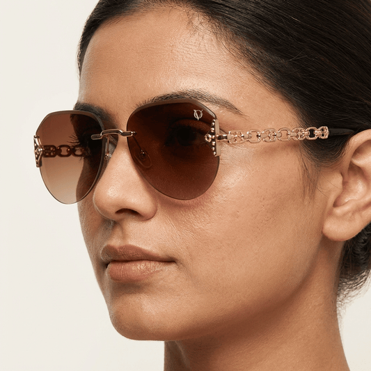 Amber Chain Elite Sunglasses (58106)