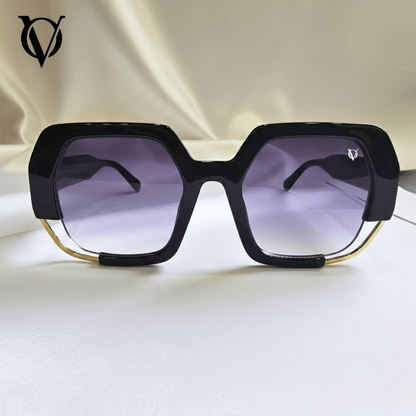 Luxe Horizon (Women Sunglasses 5698) Black