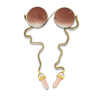 TWILIGHT BROWN (GLD.C) ROSE QUARTZ