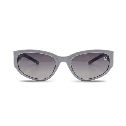 Frost Purple Sleek Oval Sunglasses (19445)