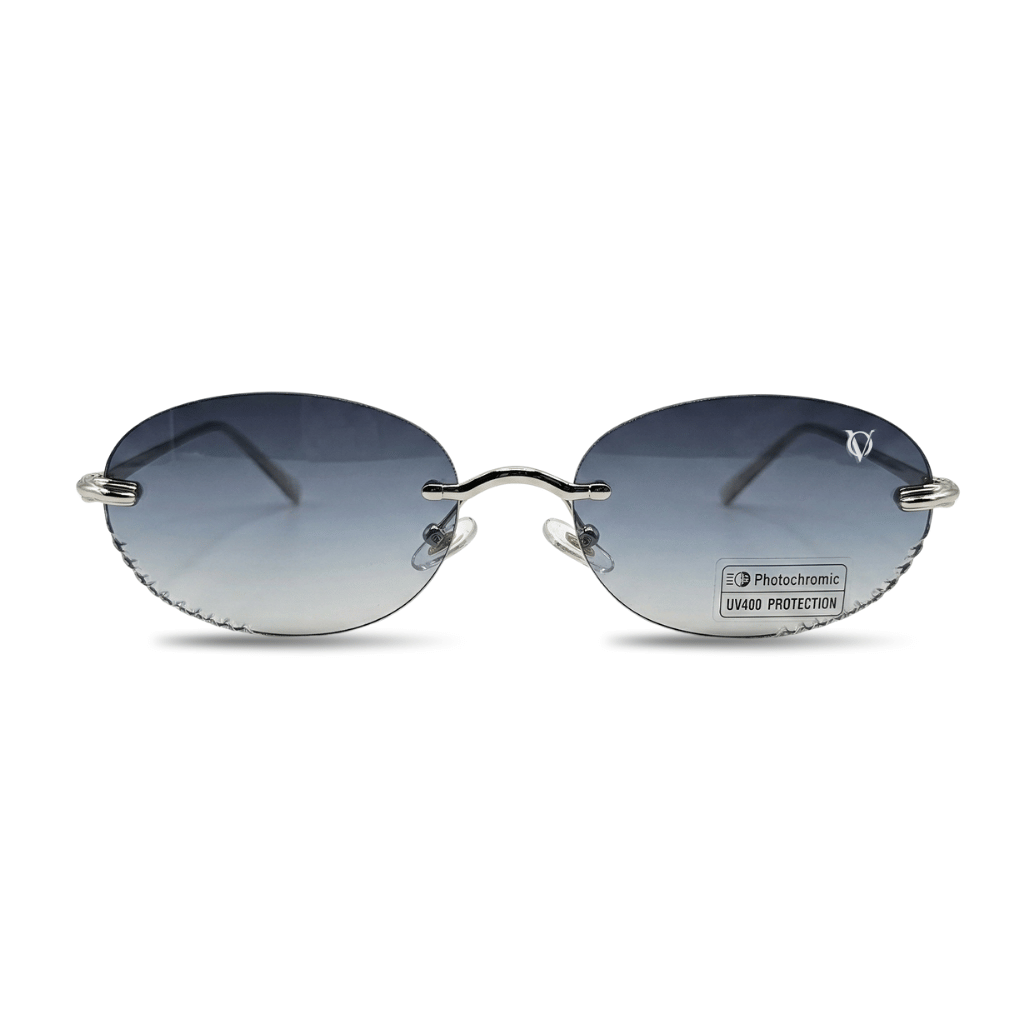 Aurora Edge Rimless Photocromatic Sunglasses (2609)