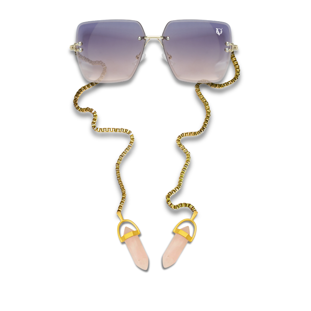 IMPERIAL GLOW (GLD.C) ROSE QUARTZ