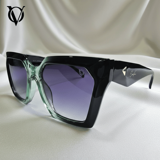 Twilight Oversize (Women Sunglasses M6255 Black)