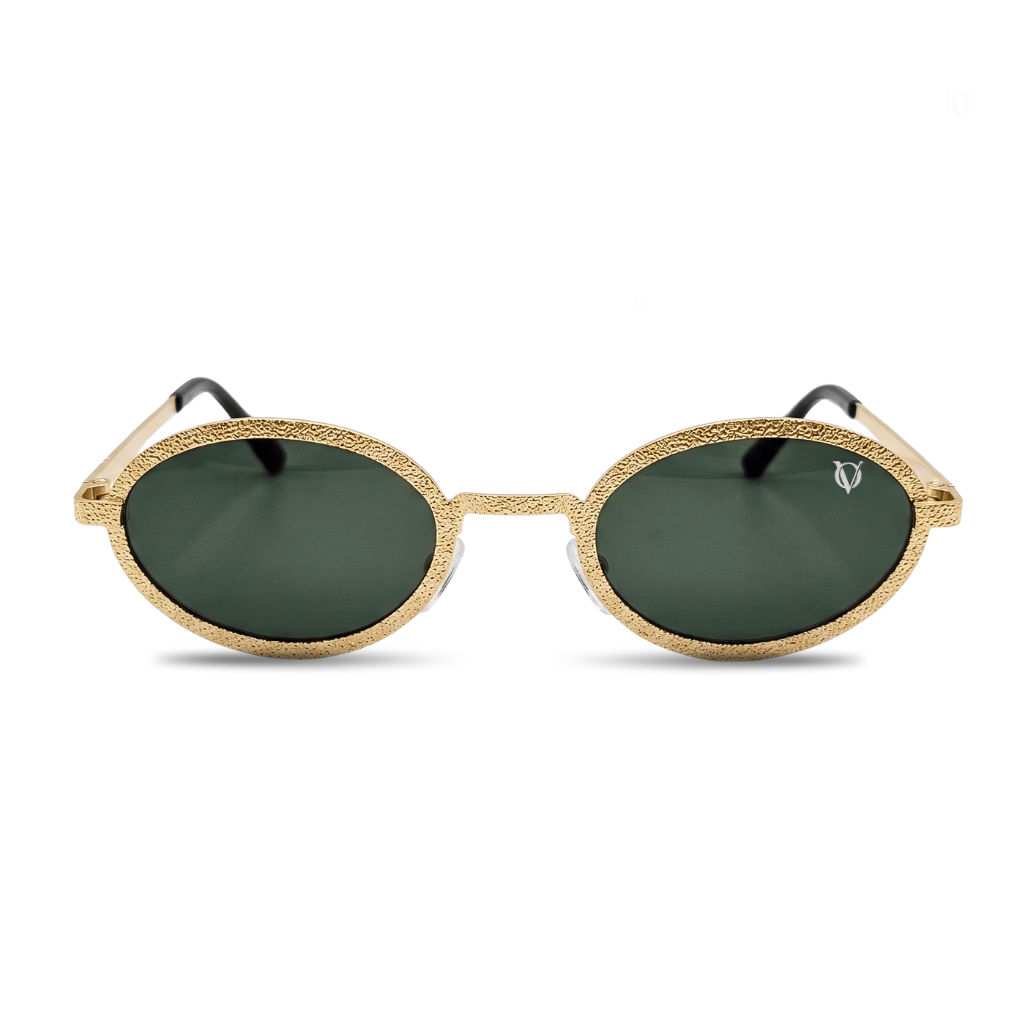 Verde Aurelia Round Sunglasses (S-045)
