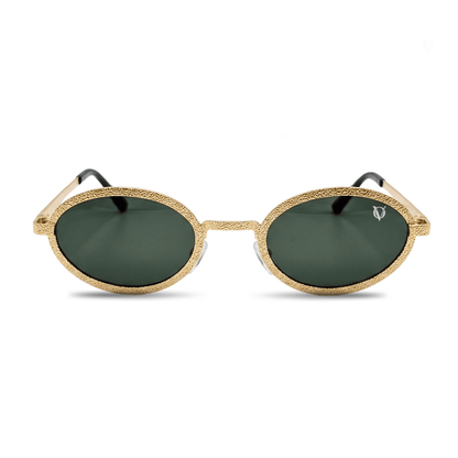 Verde Aurelia Round Sunglasses (S-045)