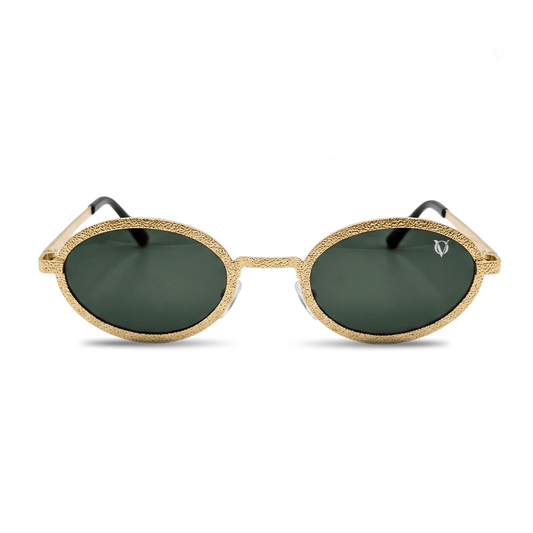 Verde Aurelia Round Sunglasses (S-045)