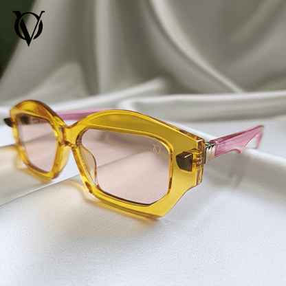 Electric Ivy (Women Sunglasses M6141 Yellow)