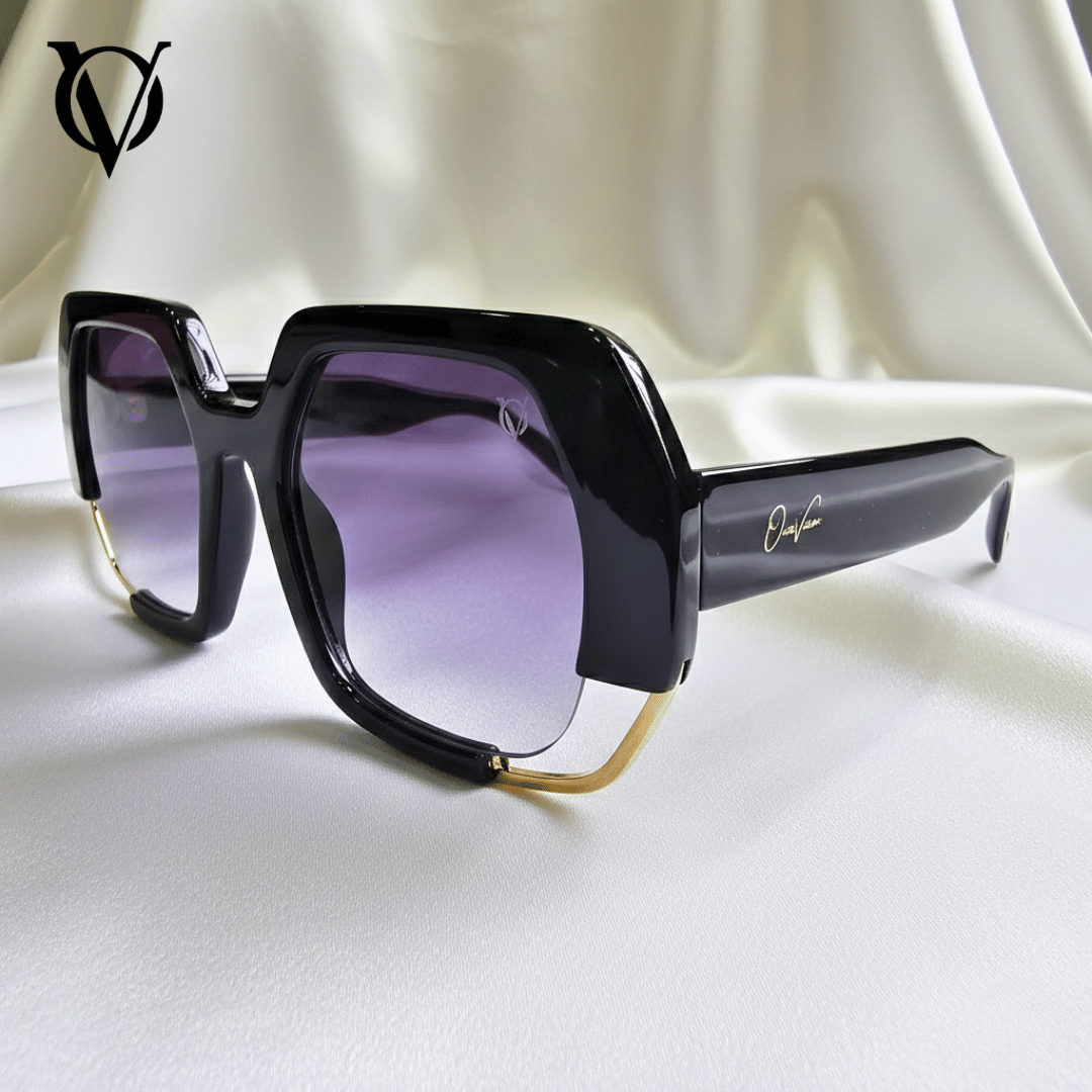 Luxe Horizon (Women Sunglasses 5698) Black