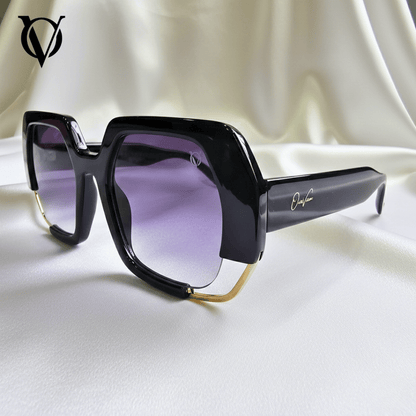 Luxe Horizon (Women Sunglasses 5698) Black