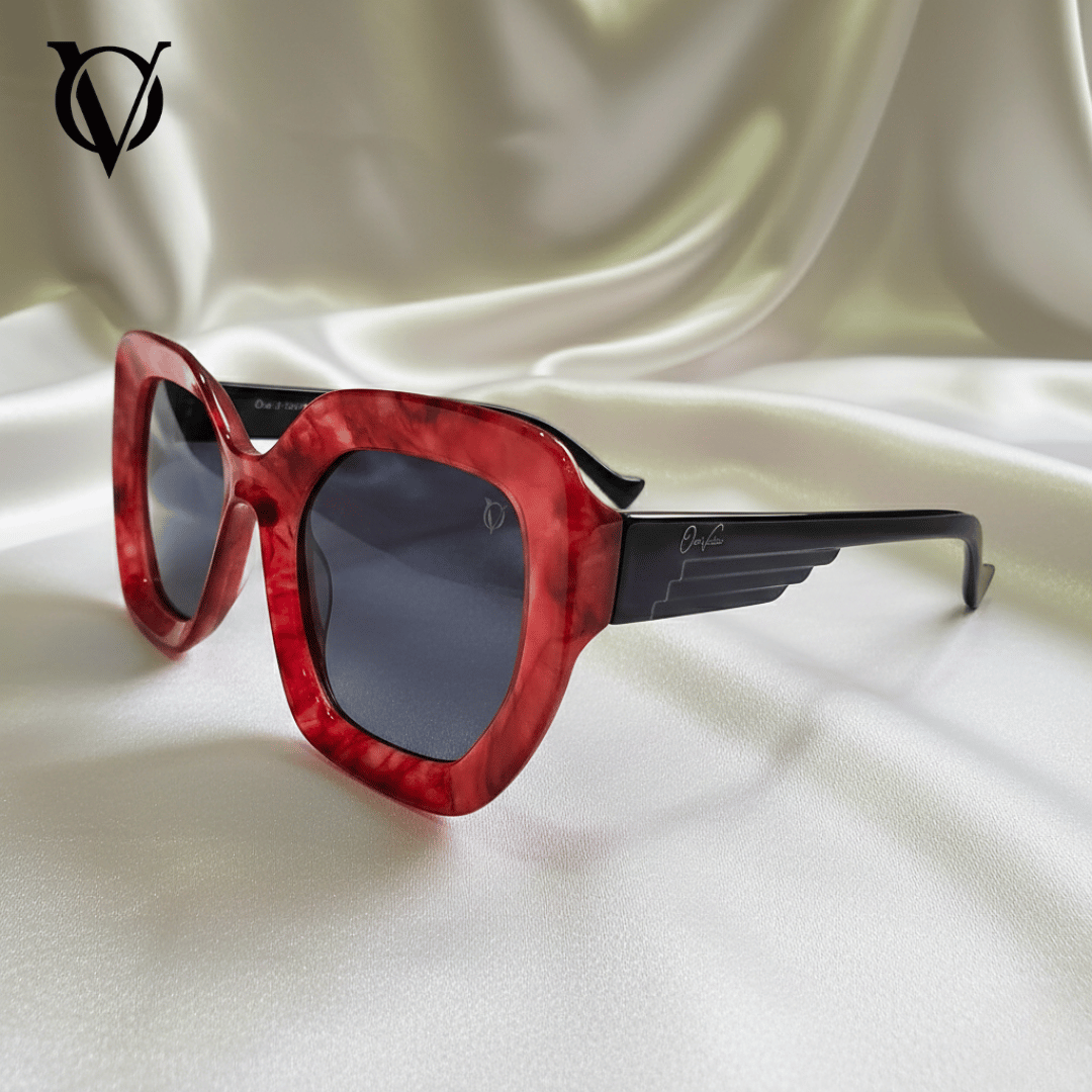Ruby Vogue (Women Sunglasses M6252 Red)