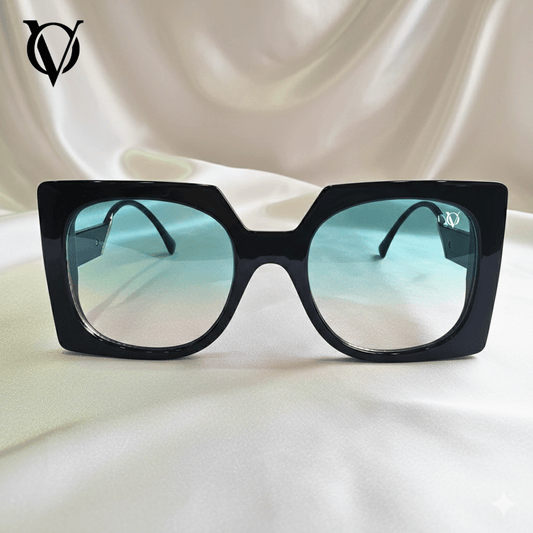 Arctic Noir Square (Women Sunglasses M6221 Black)