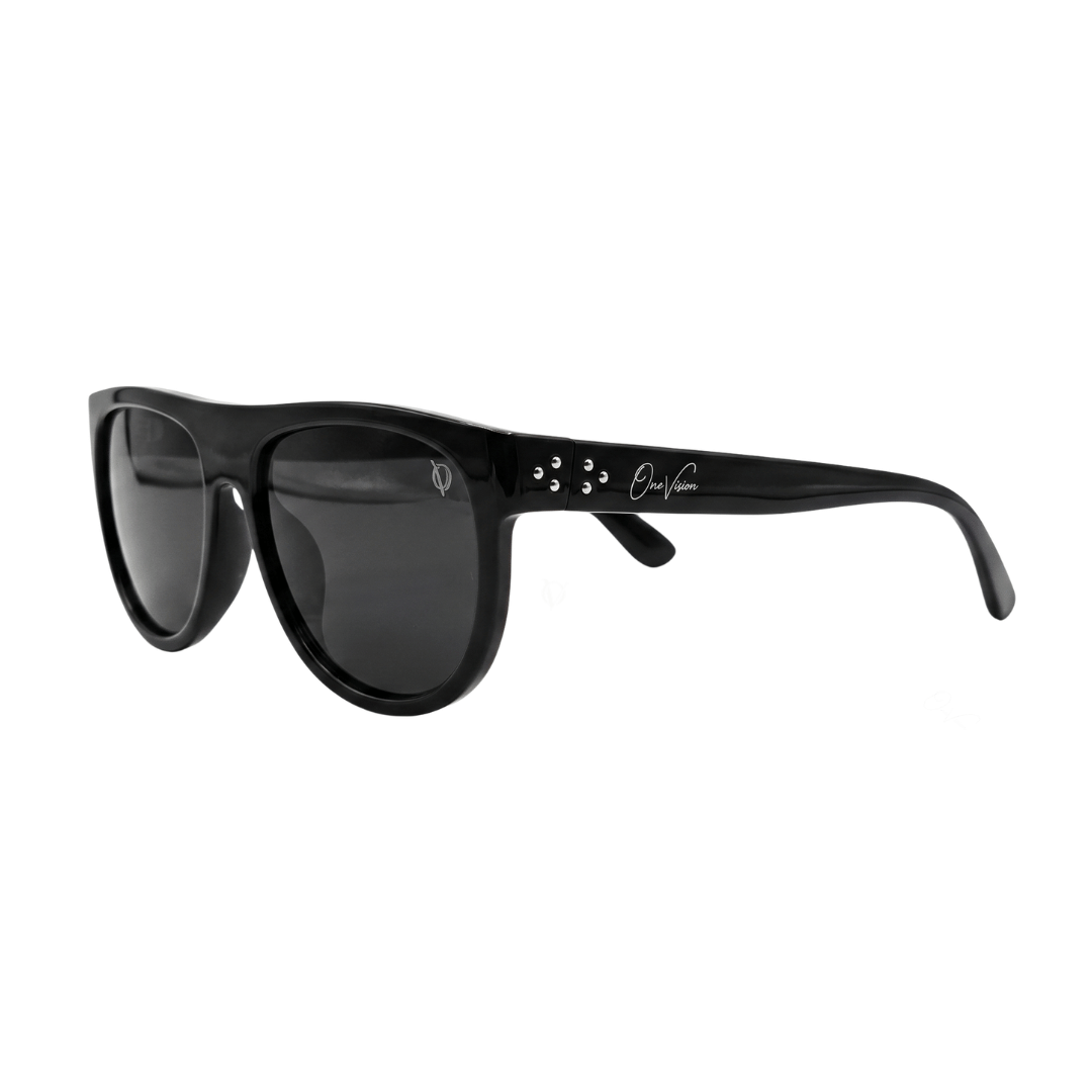 Shadow Wave Black Sunglasses (17026)