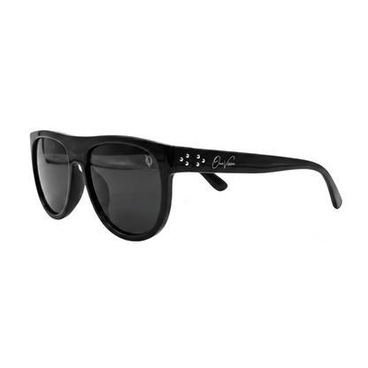 Shadow Wave Black Sunglasses (17026)