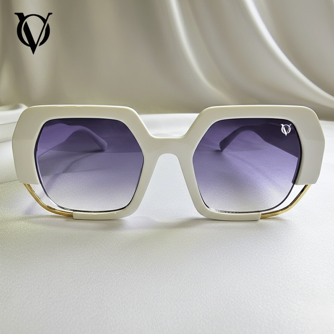 Luxe Horizon (Women Sunglasses 5698) White