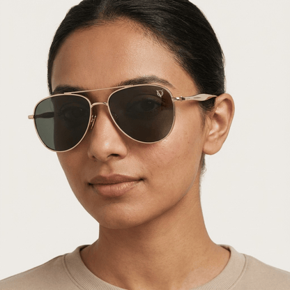 Midnight Gold Aviators 3219