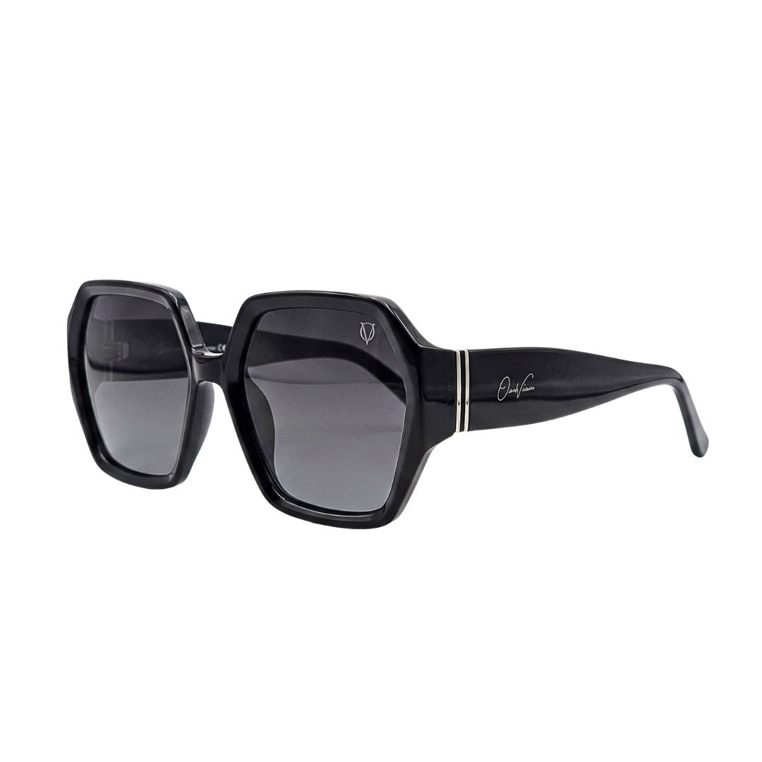 Midnight Bold Square Sunglasses (17025)