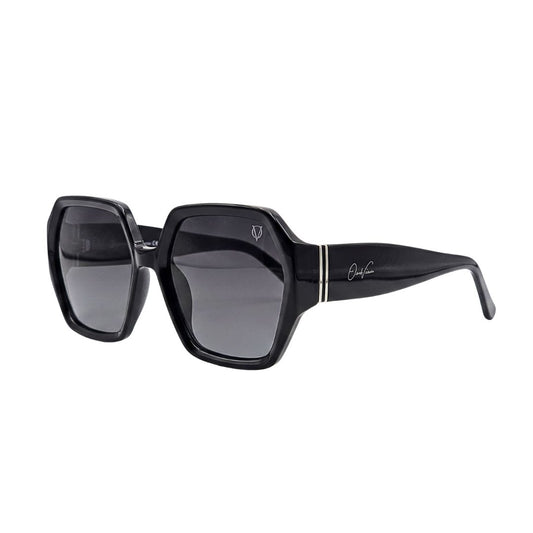 Midnight Bold Square Sunglasses (17025)