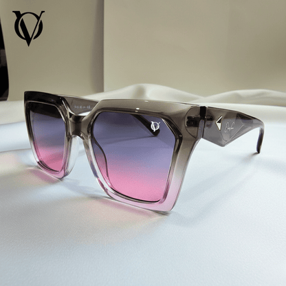 Twilight Oversize (Women Sunglasses M6255 Grey)