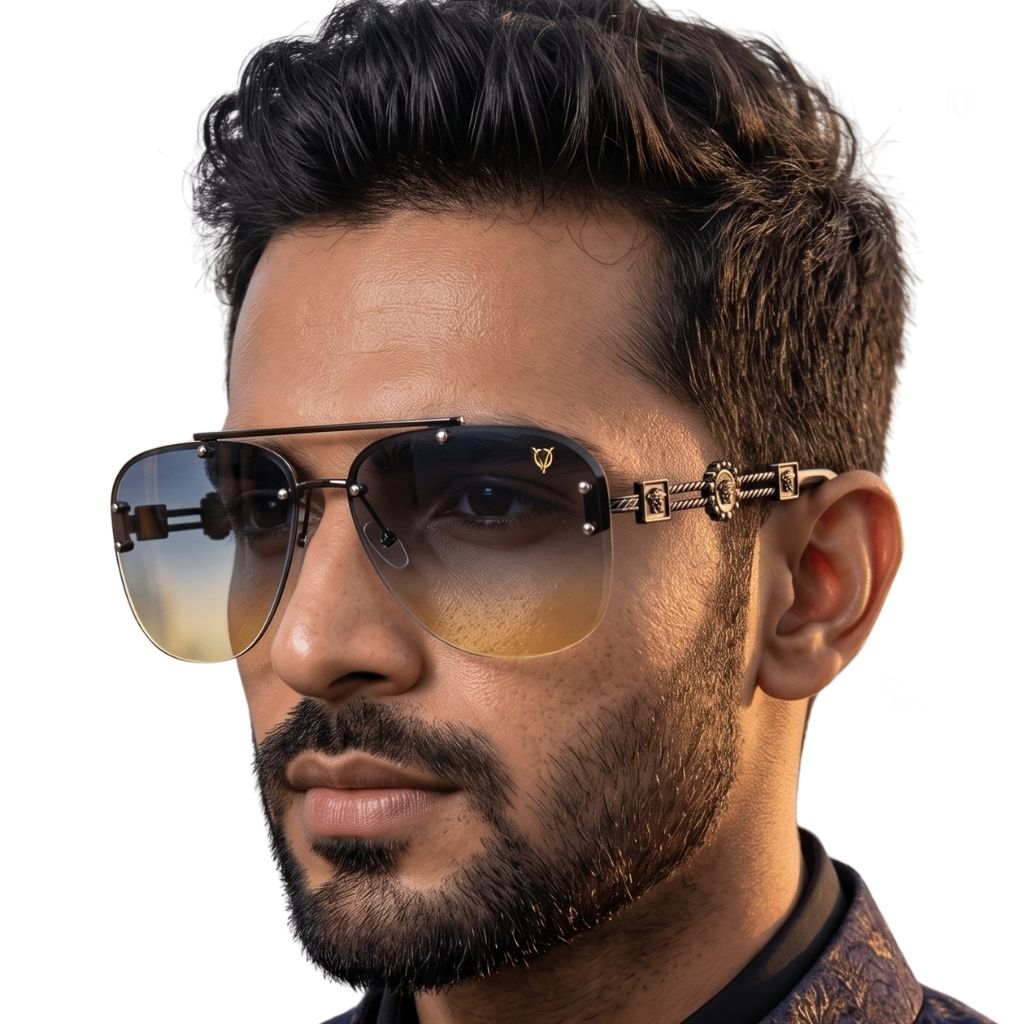 Vintage Temple Black (S-046)