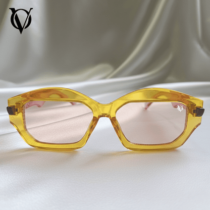 Electric Ivy (Women Sunglasses M6141 Yellow)