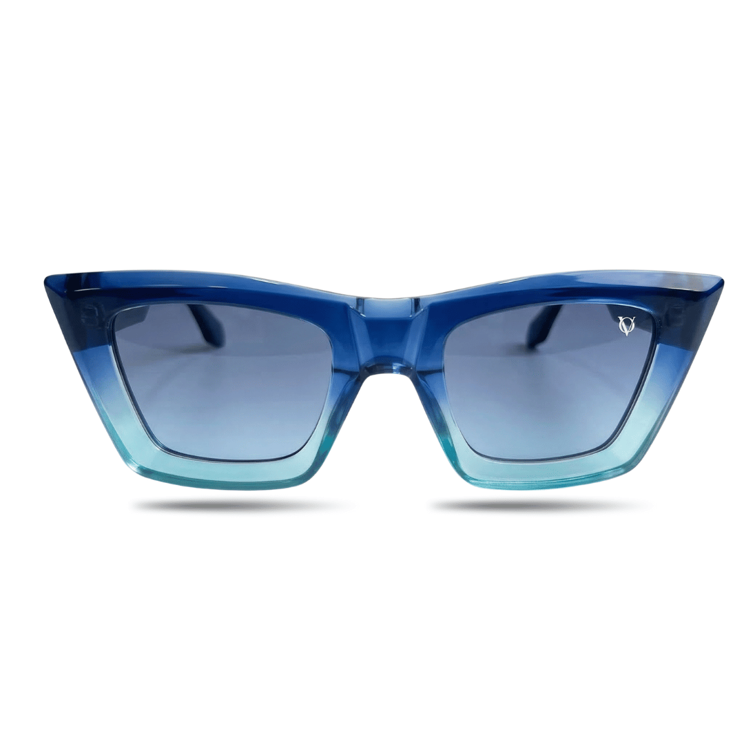 Ocean Mist Gradient (Women Sunglasses M6254 Blue)