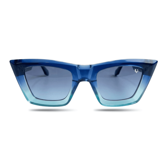 Ocean Mist Gradient (Men Sunglasses M6254 Blue)
