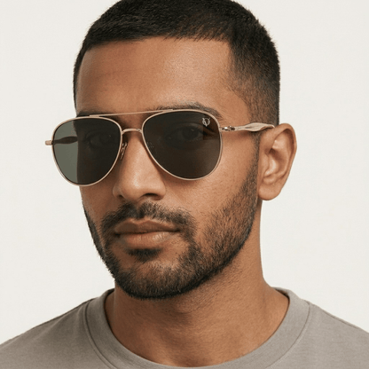 Midnight Gold Aviators 3219