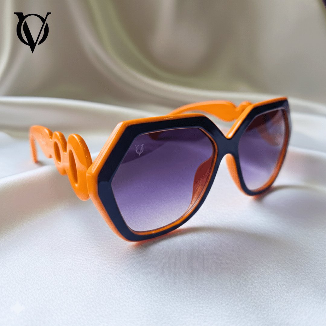 Mandarin Hex (Women Sunglasses 5706 Orange)