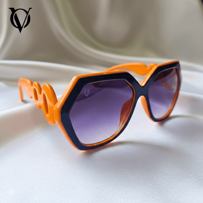 Mandarin Hex (Women Sunglasses 5706 Orange)