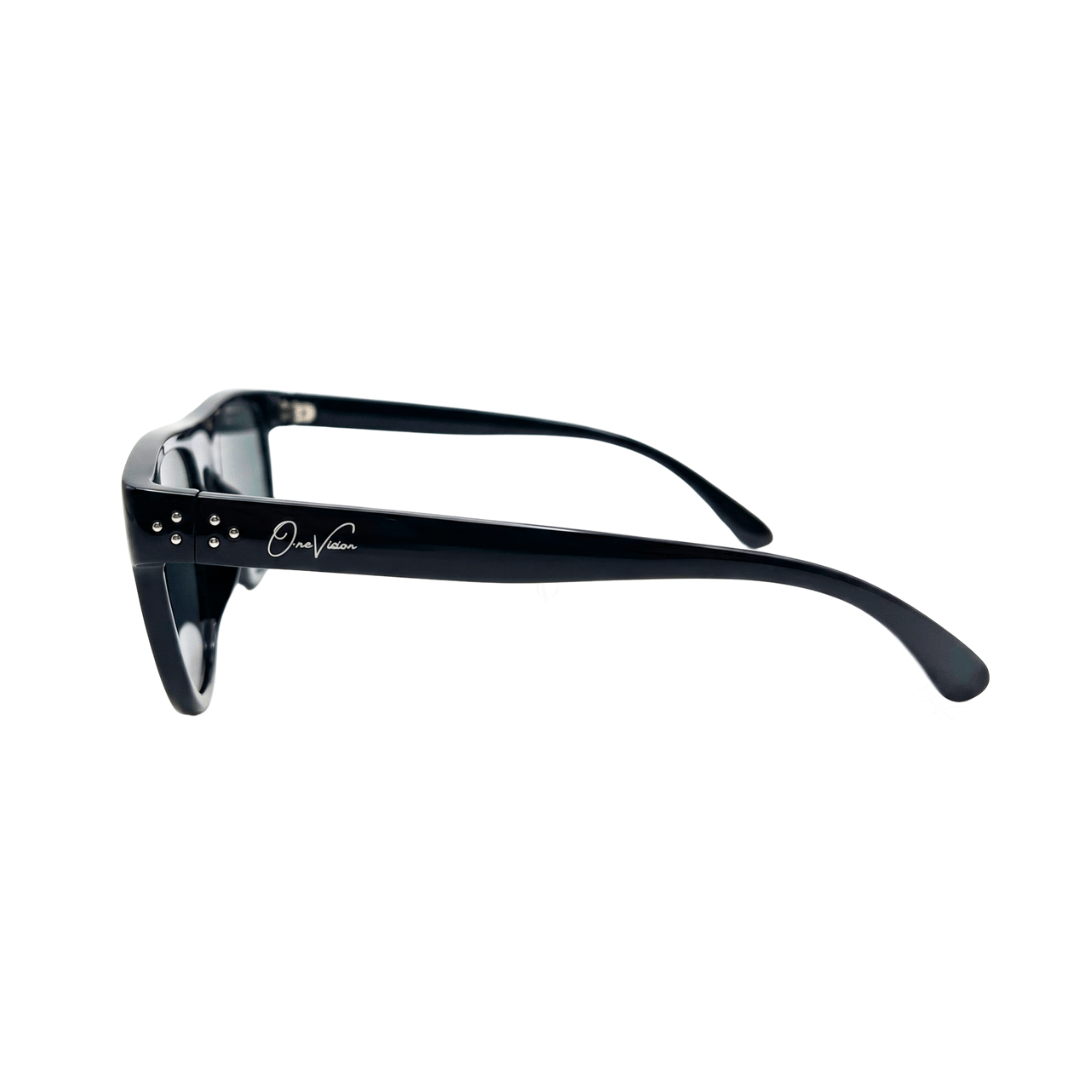 Shadow Wave Black Sunglasses (17026)