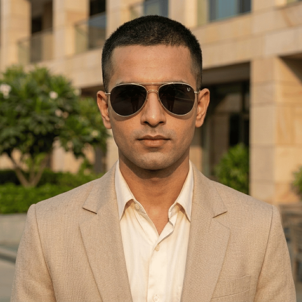 Midnight Gold Aviators 3219